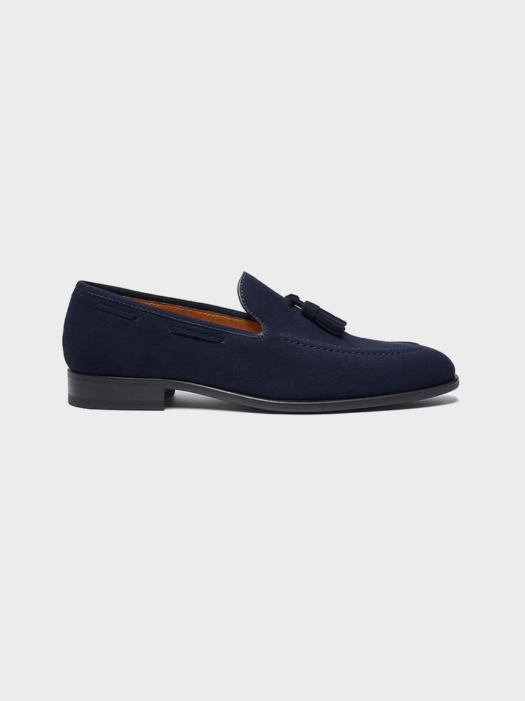 Tassel Suede Loafers