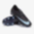 Air Zoom Mercurial Vapor XVI Academy FG/MG Nike Air Zoom Mercurial Vapor Xvi Academy Firm Ground Mixed Ground Black Ice Blue Adult Boots