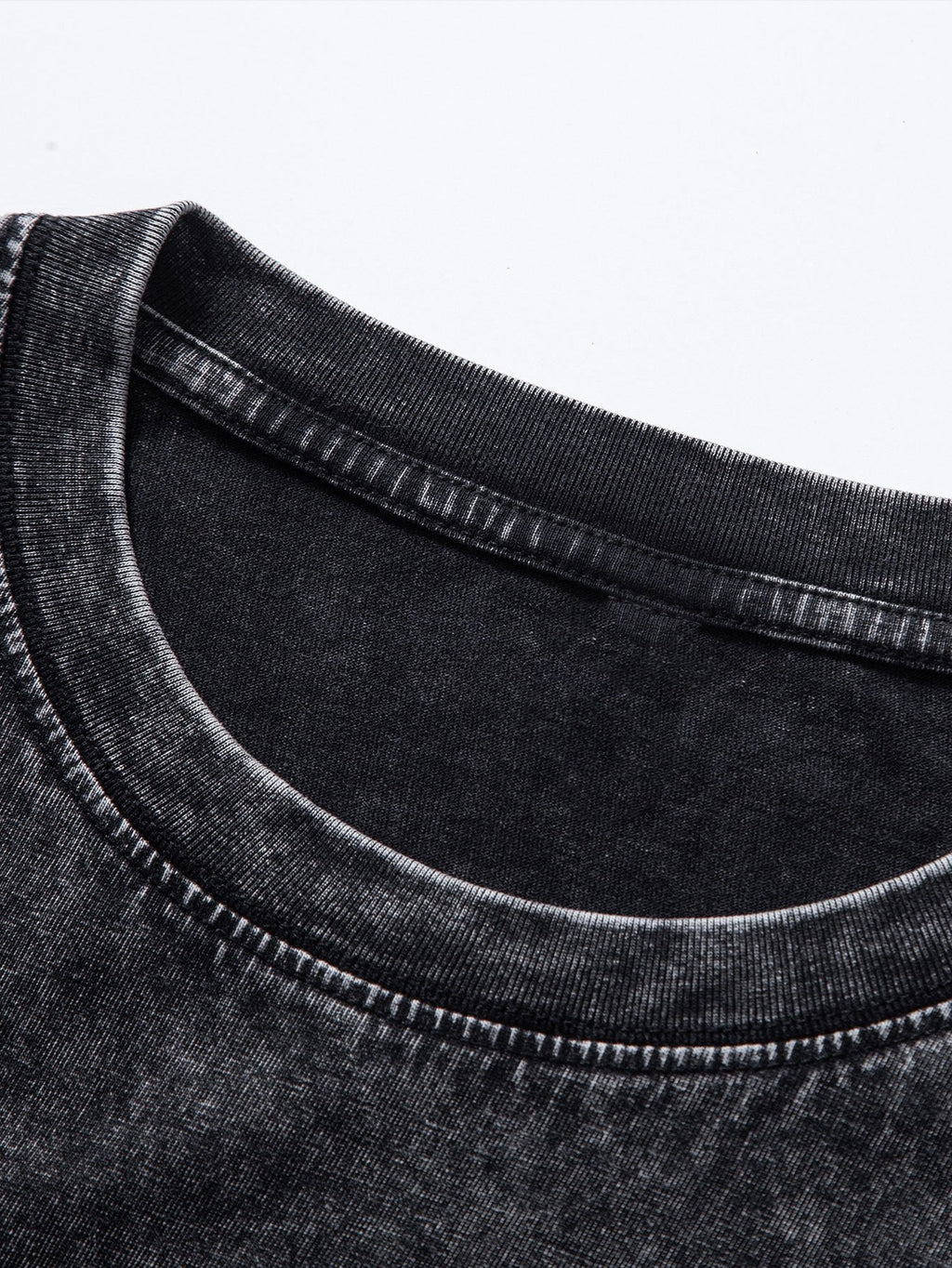 Washed Distressed Tank Top