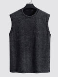 Washed Distressed Tank Top